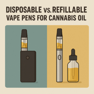 Disposable vs. Refillable Vape Pens for Cannabis Oil